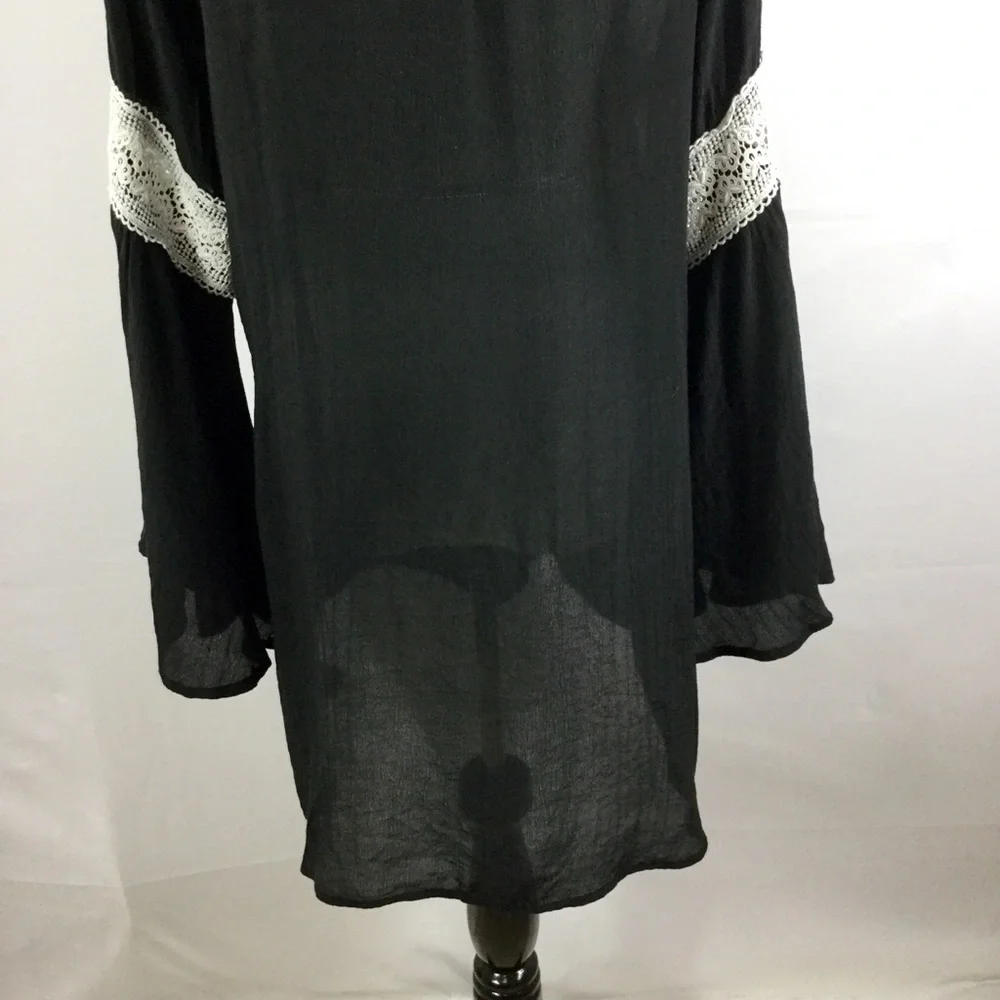 Umgee Bohemian Tunic Peasant Top Blouse Size 1XL - Picture 8 of 13